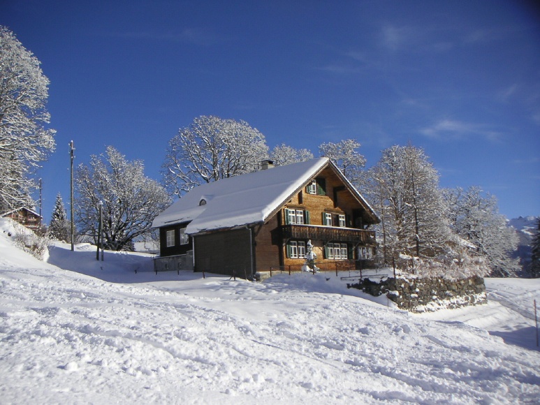 Haus Im Winter